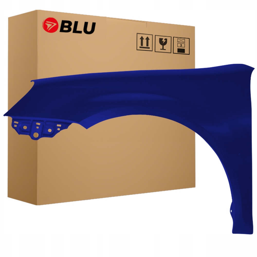 Blu Blatník Vw Golf V 5 Jetta LA5G levý modrý 03-09 přední kombi