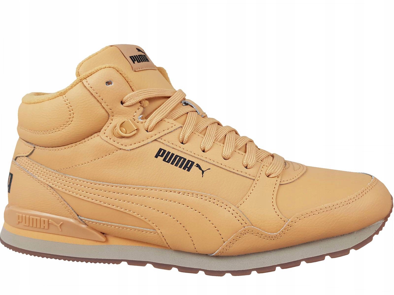 

Puma St Runner MID Traper Wysoki Ocieplane Brązowe