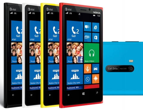 

Nokia Lumia 920 5 Kolorów