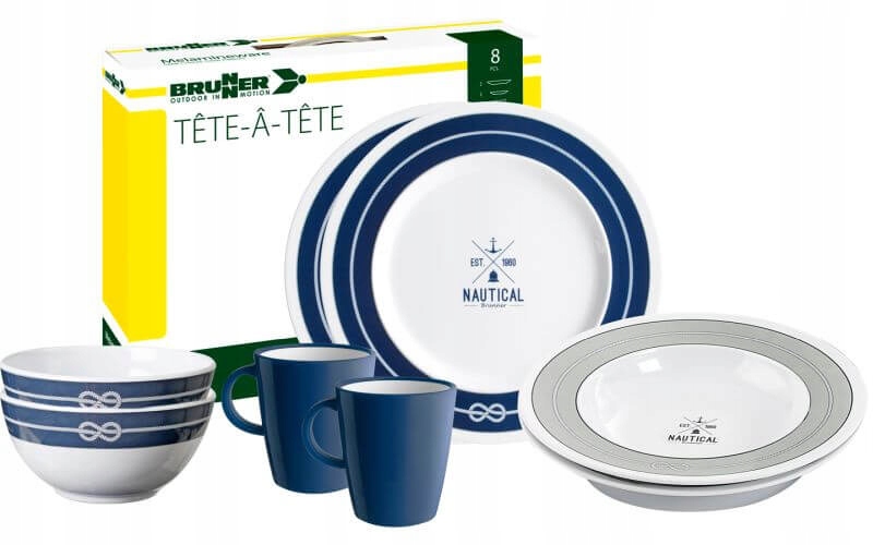 BU0830143N.C8S - Меламиновый набор посуды Brunner