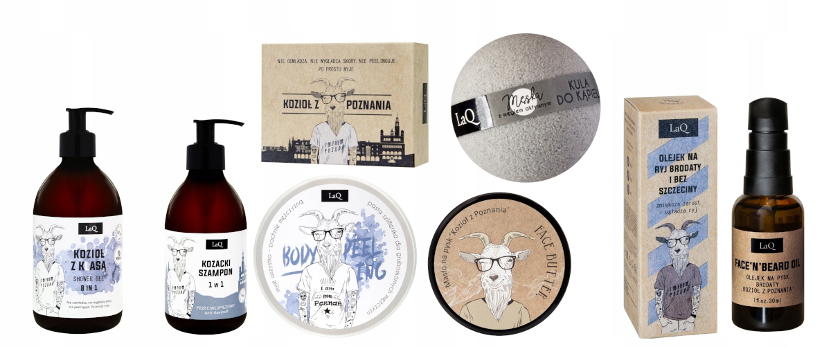 LAQ KOZIOŁ 7cz EXTREMALNIE WIELKI ZESTAW XXXXL 500