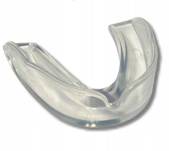 SZCZĘKA OCHRANIACZ NA ZĘBY POJEDYNCZY BEZBARWNY