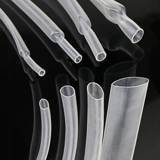 KOSZULKA RURA TERMOKURCZLIWA PRZEZROCZYSTA 2:1 9/4.5mm 1m Materiał poliolefina