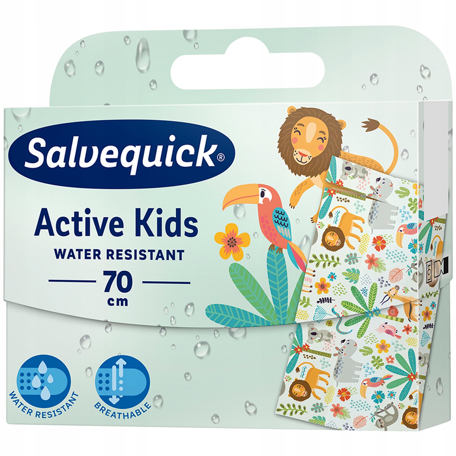 

Salvequick plastry dla dzieci Active Kids 70 cm