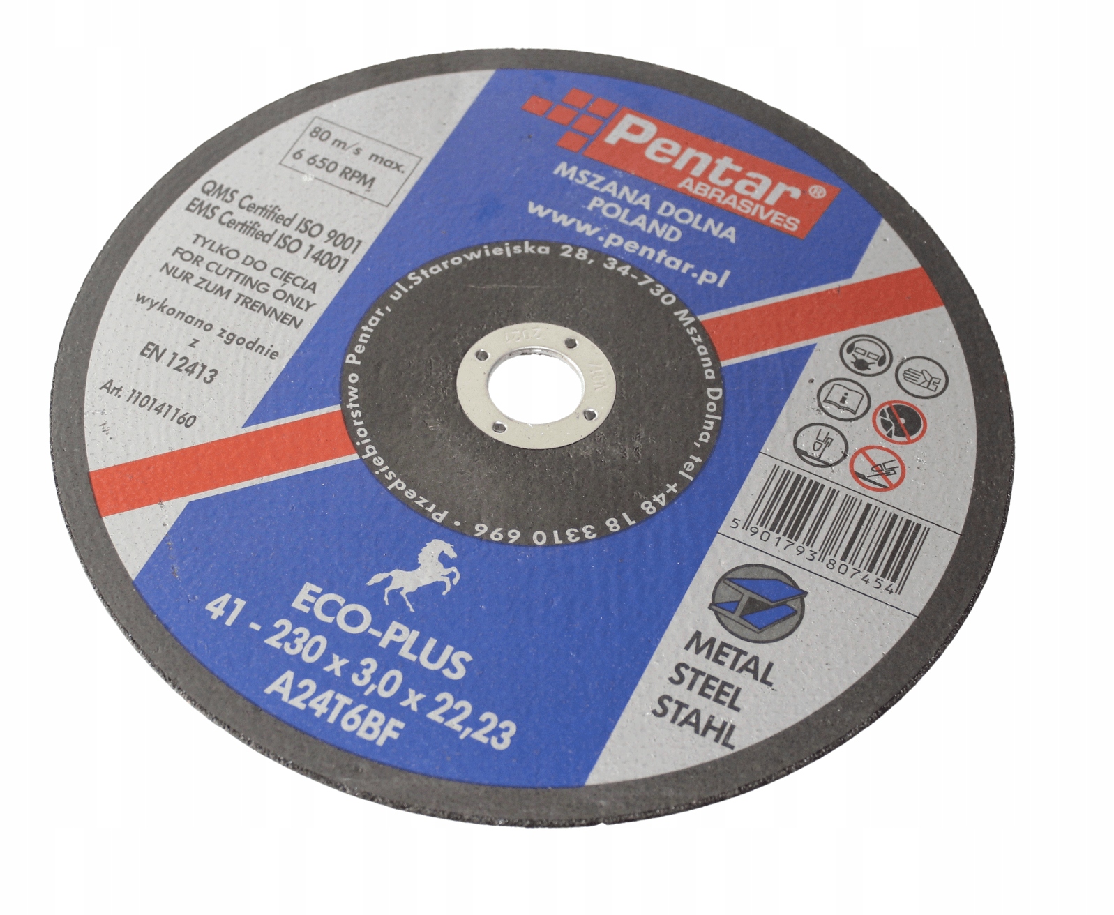 

Tarcza 230X3 Pentar