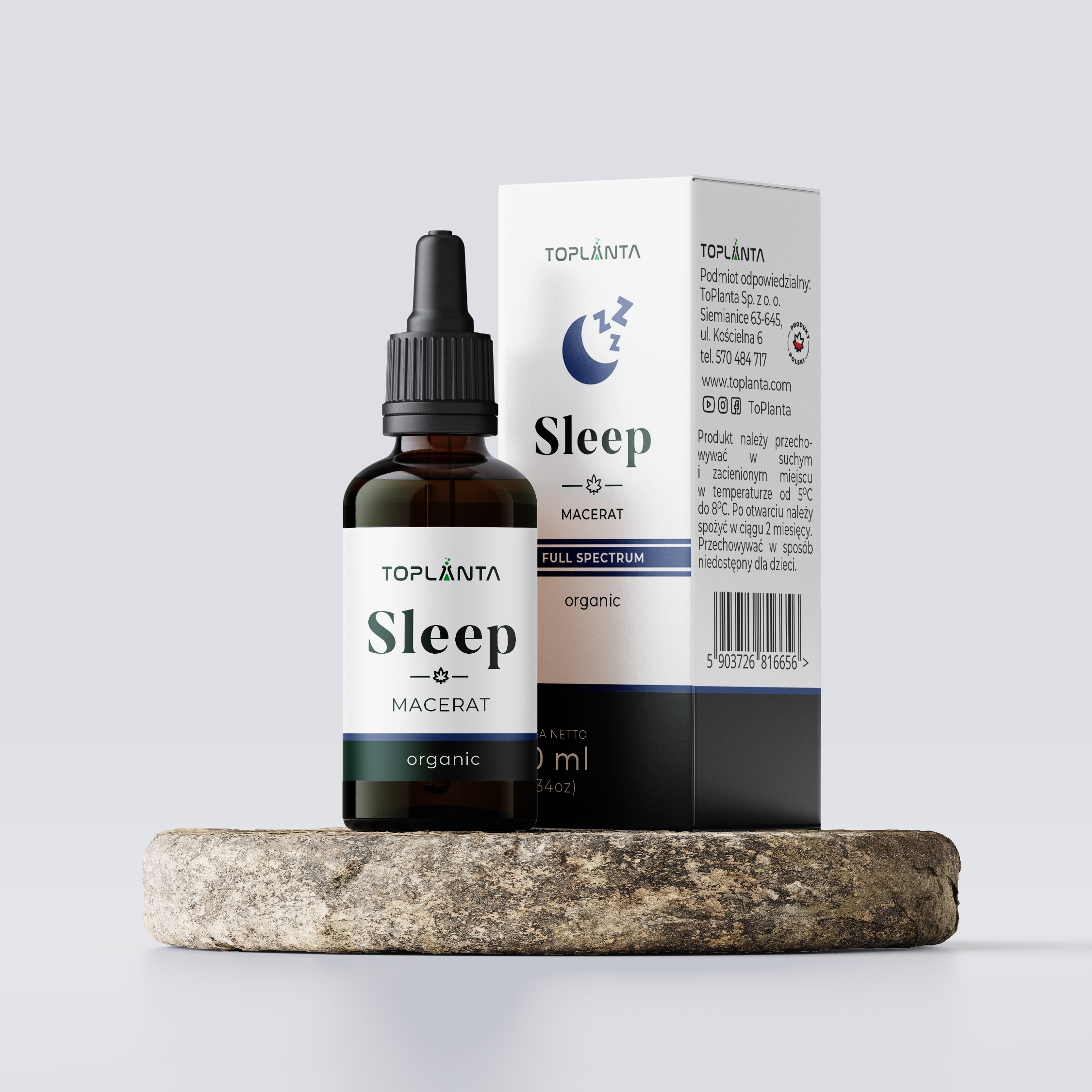 Olejek konopny CBD 10% - Uspokojenie od ToPlanta