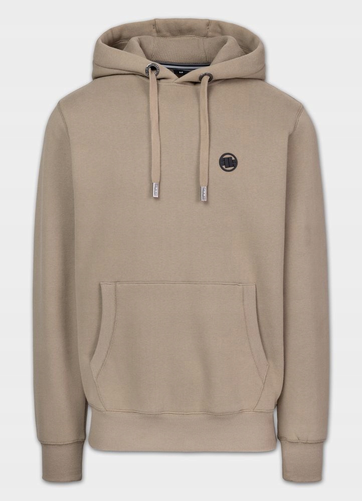 Pánská Mikina s kapucí Pitbull Small Logo Basic Klasik Klokanka Malé Logo