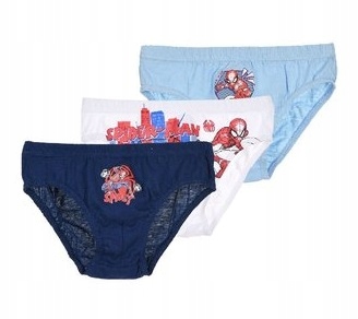 

Spiderman majtki slipy 3-PAK 4-5 lat 104 110