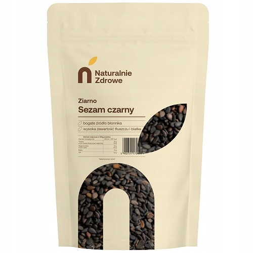 

sezam czarny niełuskany 100g