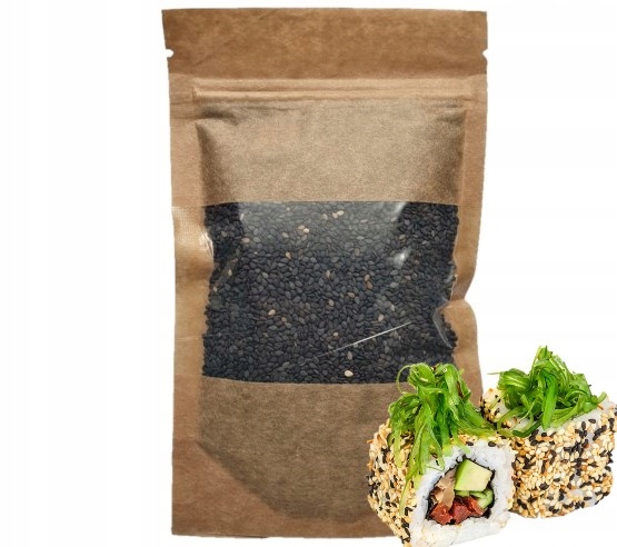 

Ziarna Sezamu Czarnego Sezam Czarny do Sushi 100 g