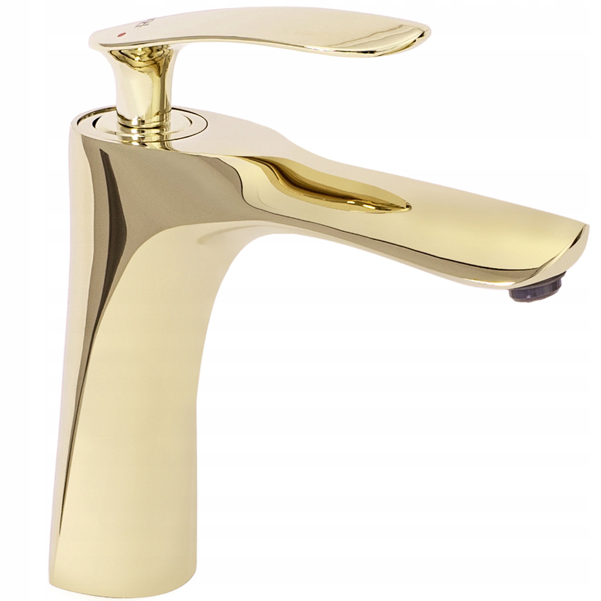 Umývadlová Batéria Orbit Zlatá Nízka Rea