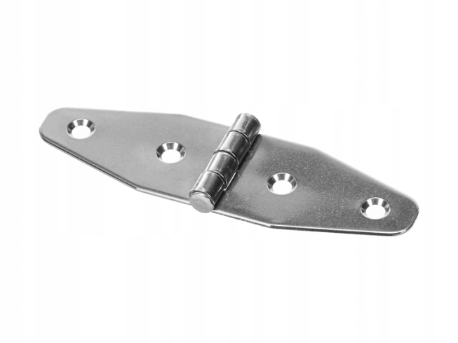 Zawias nierdzewny 105 x 30 mm przegub okucie jachtowe do drzwi mebli okien