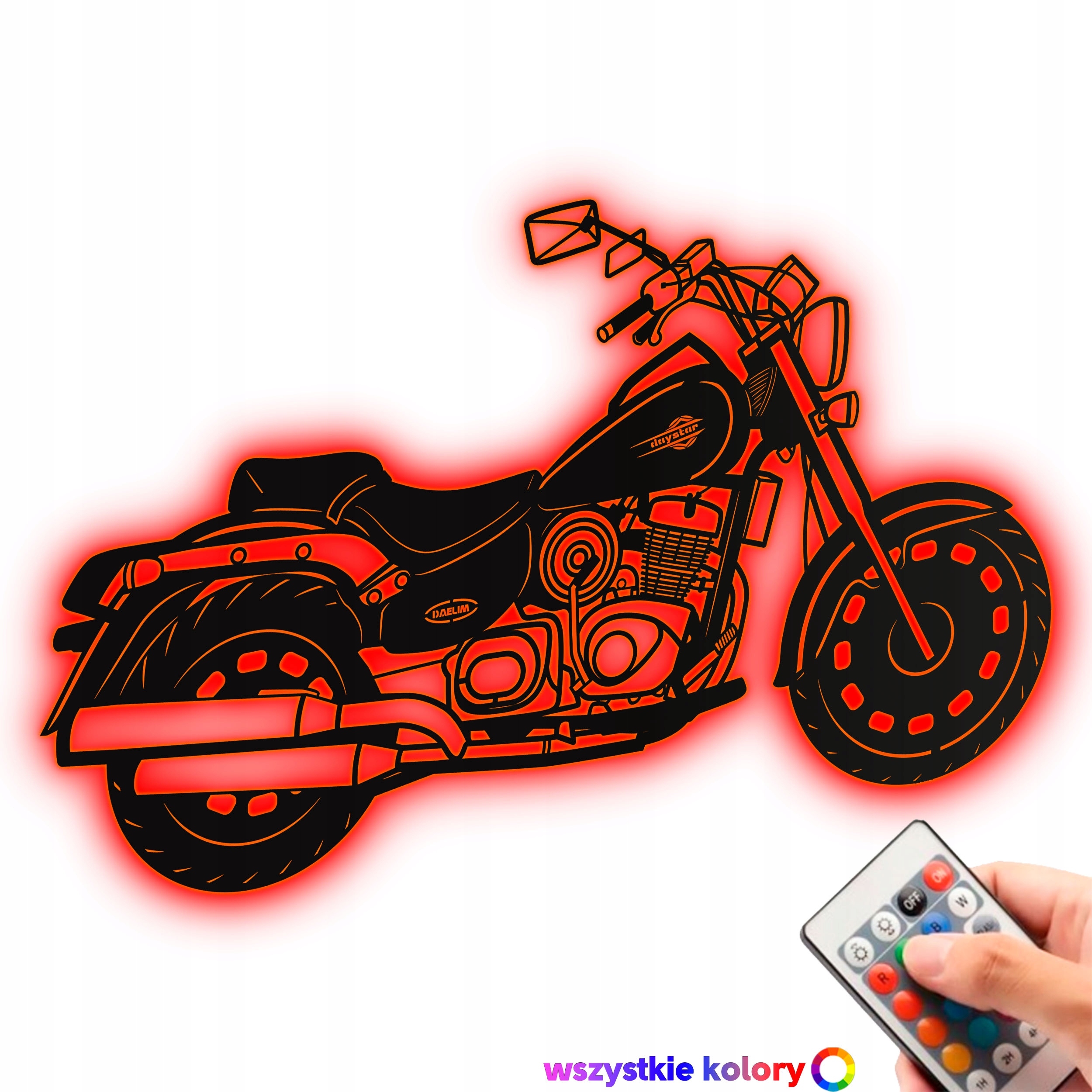 Drevený 3D obraz Daelim Daystar Nástenná Dekorácia Nočná Lampa Led XL