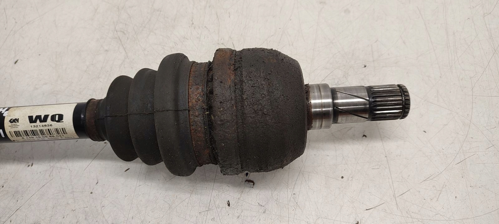 semi-axis left short. Opel Astra H 1,7 CDTI