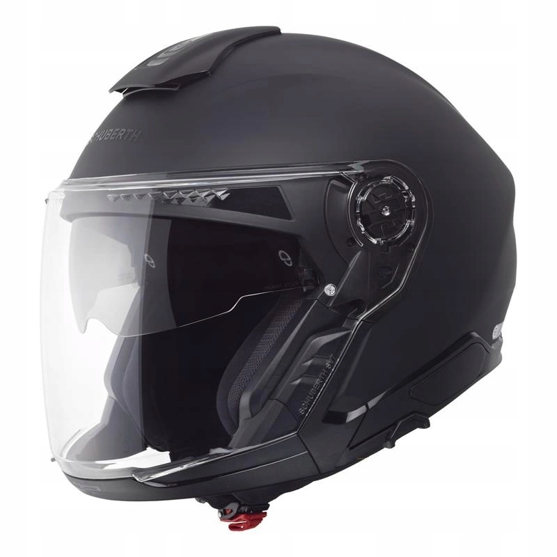 Motocyklová prilba Schuberth J2 Ece Matt Black otvorená Darčeky