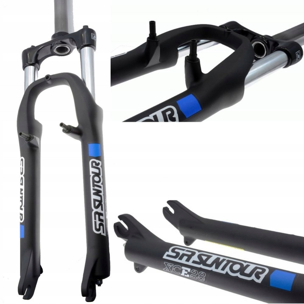 Tlumič jízdního kola Sr Suntour XCE28 26" V-Brake piwoty ster 1-1/8" 28,6