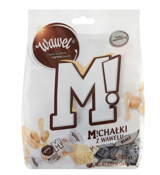 Levně Michałki z Wawelu bílé 12 x 245 g
