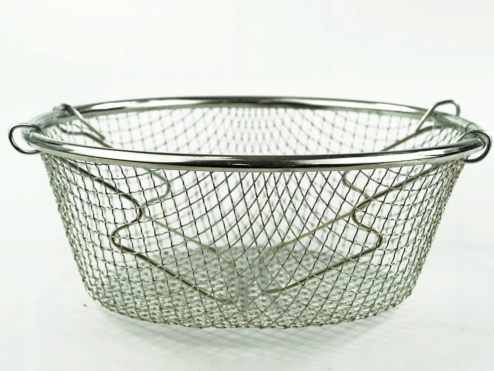 SITKO DO SMAŻENIA FRYTEK CEDZAK KOSZYK Z UCHWYTEM Marka Topoblu