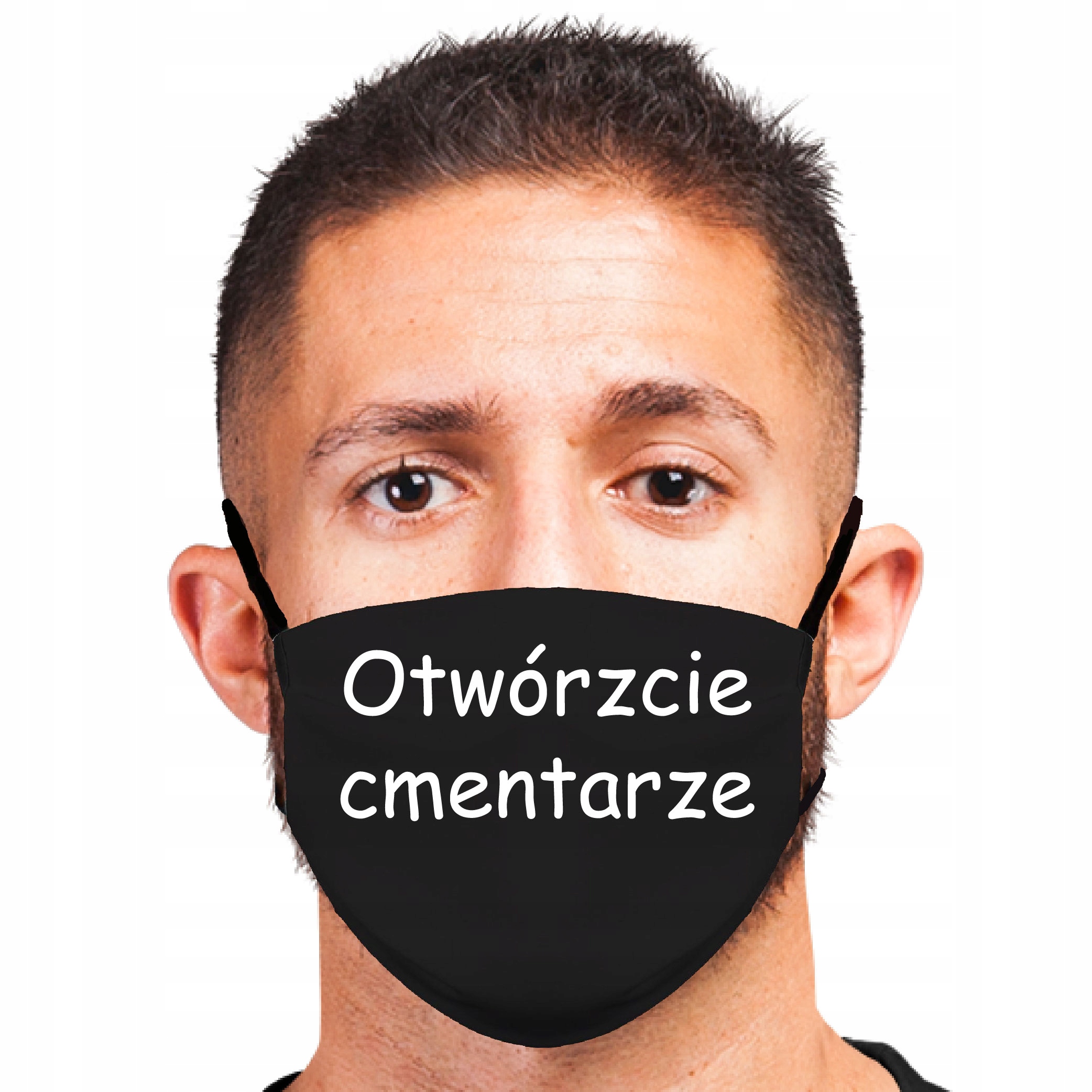 

Maseczka Bawełniana Otworzyć Cmentarze Pis Polityk
