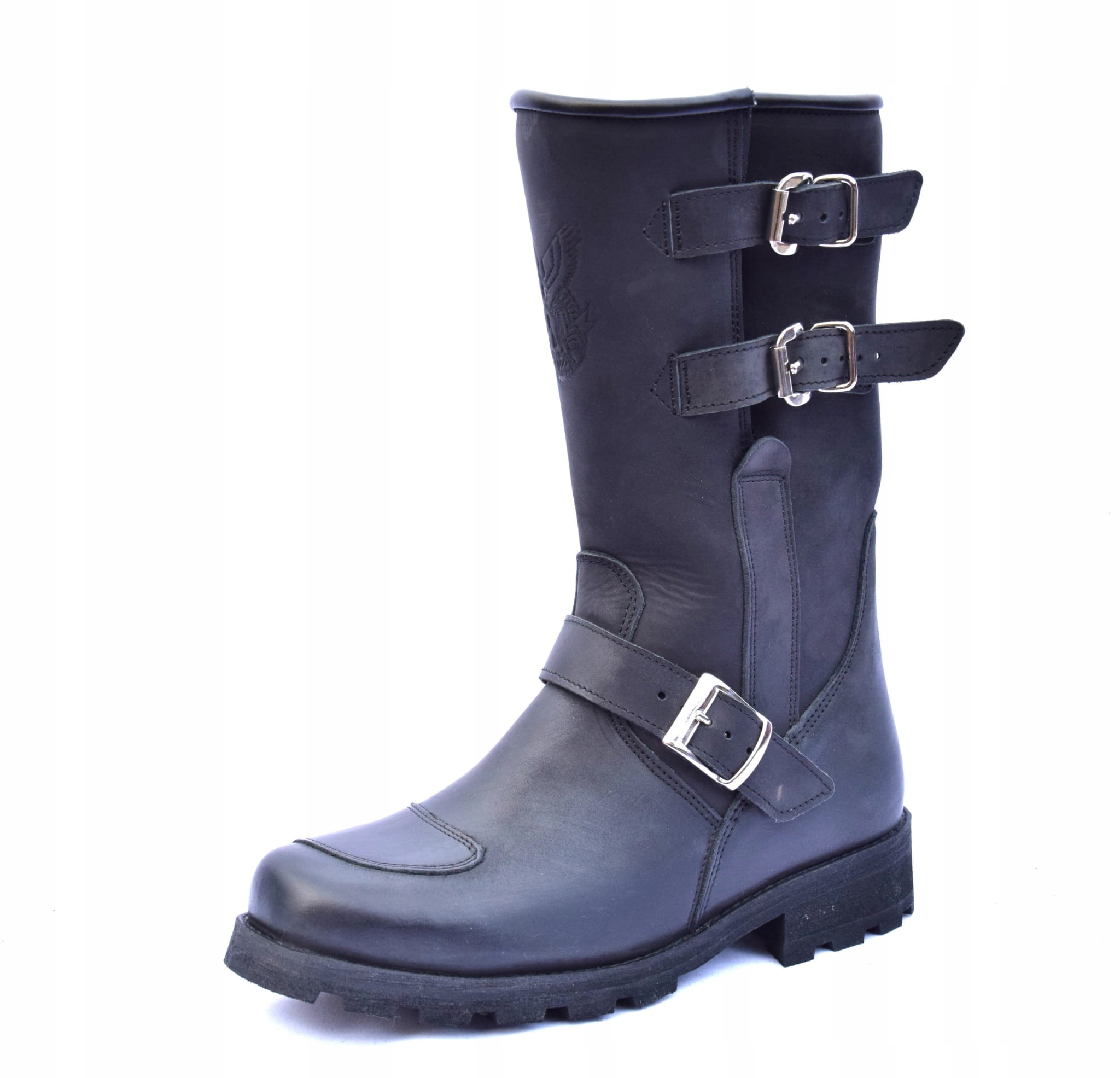 BUTY SKÓRZANE HARLEY CHOPPER RACEBOOTS POLSKIE KLZ