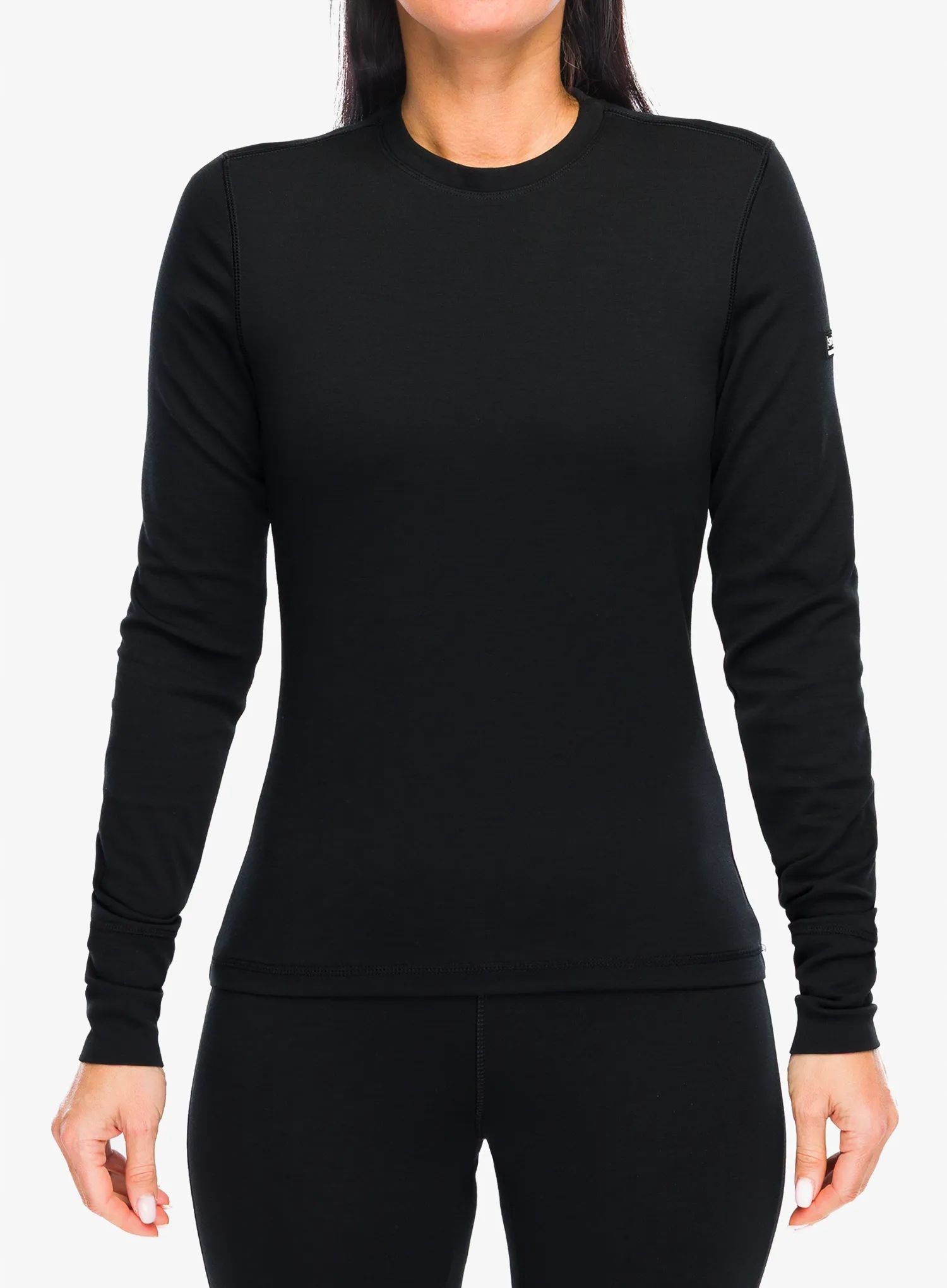 Bluza termoaktywna damska Super.natural Lux Base Ls jet black S