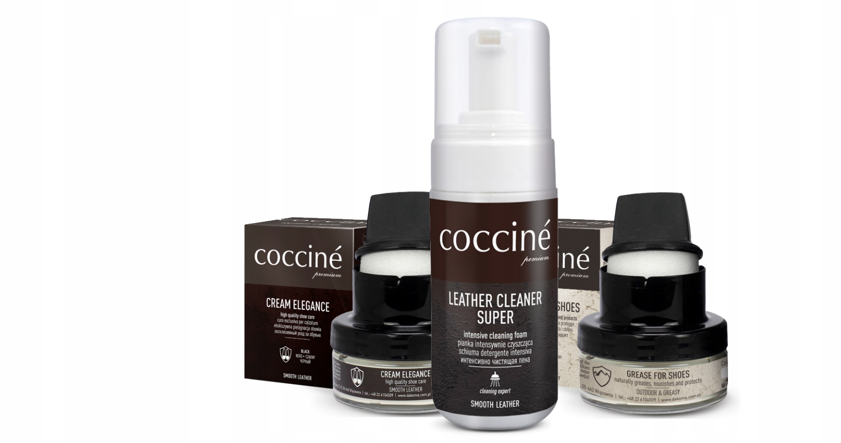 

Coccine Zestaw Do Pielęgnacji Obuwia Skórzanego