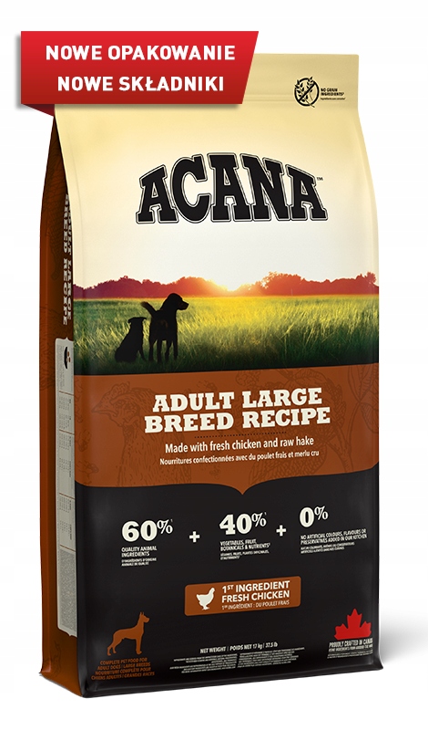 Acana Adult Large Breed 17kg kurczak