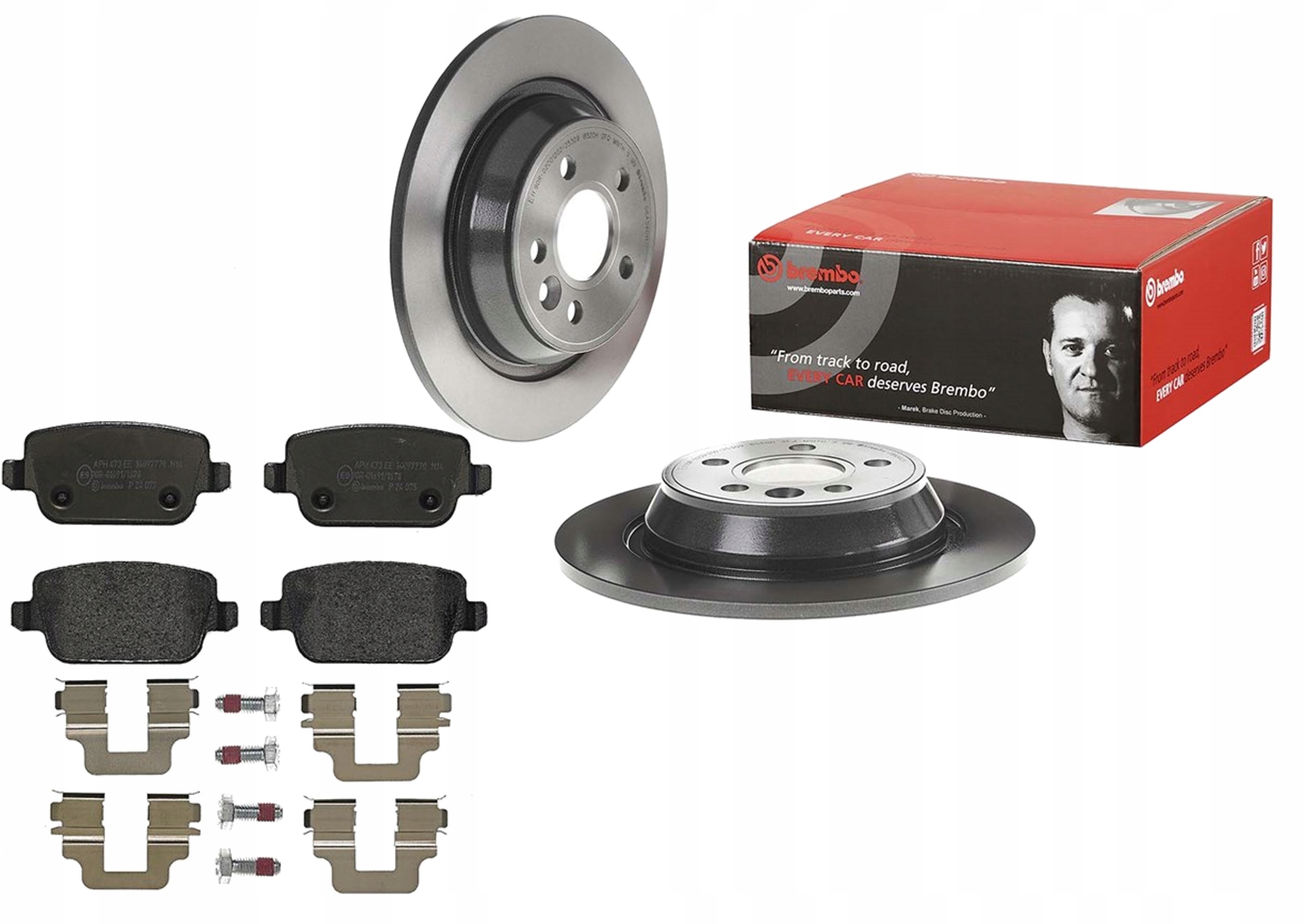 

Brembo Tarcze+klocki Tył Do Ford Mondeo MK4 S-max