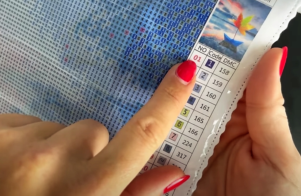 HAFT DIAMENTOWY ANIOŁ STRÓŻ CHRZEST ANIOŁEK ZESTAW Wysokość produktu 30 cm