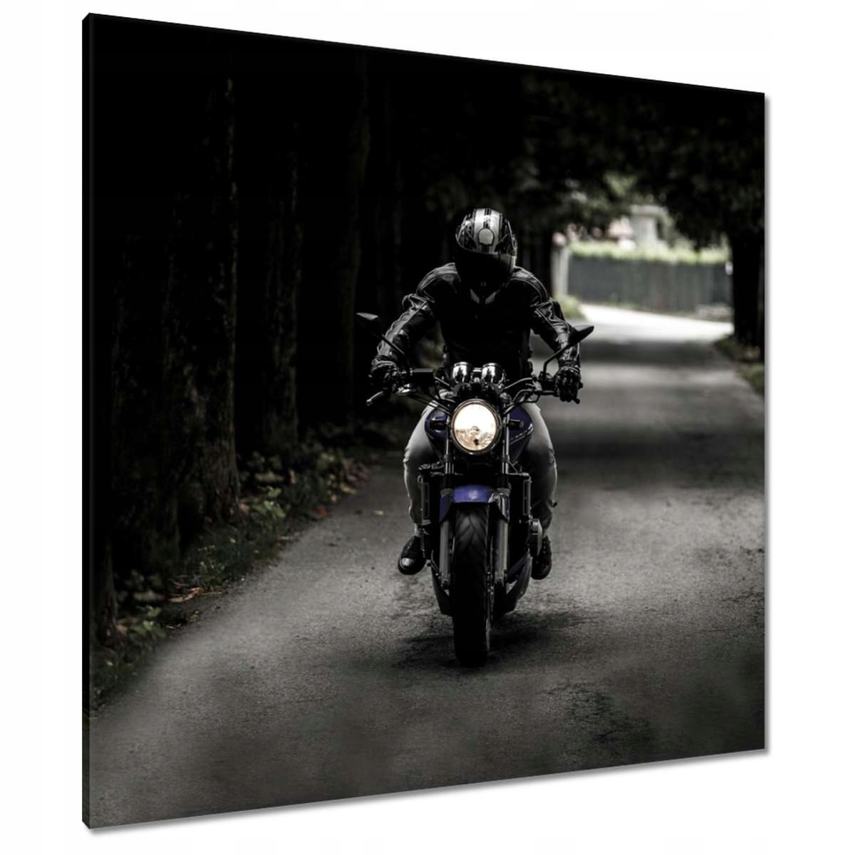 Obrazy 90x90 Motocyklista vynikající