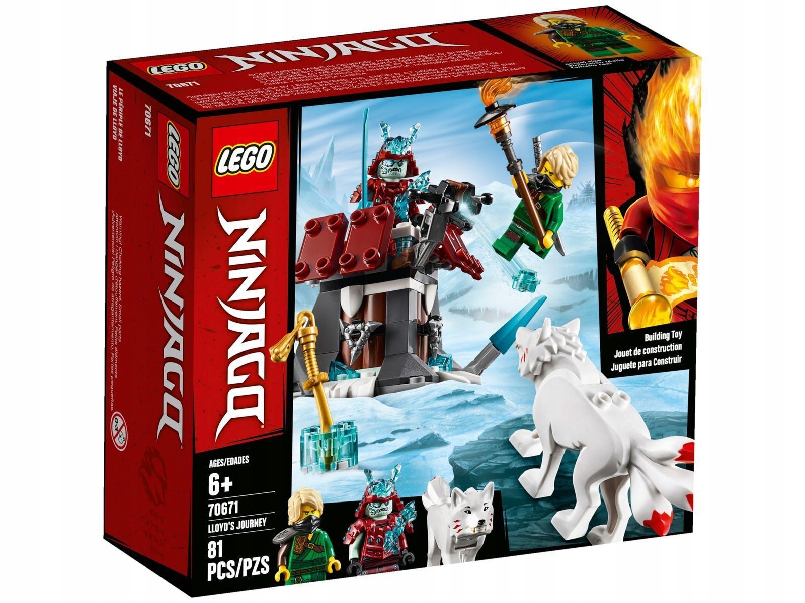 Lego Ninjago 70671 Lloydova cesta Nové