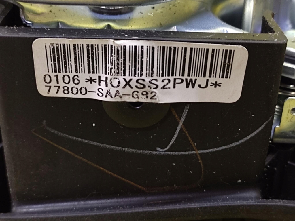 HONDA JAZZ II airbag driver´s 77800SAAG82