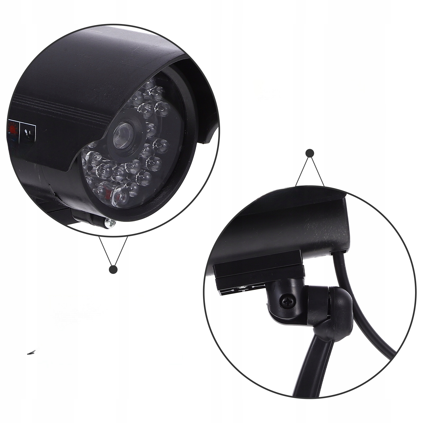 KAMERY ZEWNĘTRZNE DOM SŁONECZNY CCTV FAŁSZYWE Marka bez marki