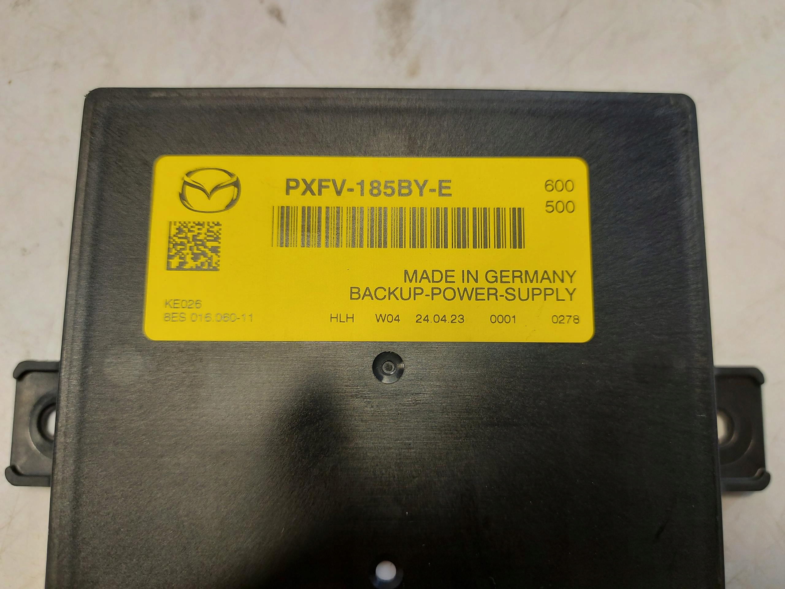 Mazda CX60 2023r module control unit computer pxfv-185by-e