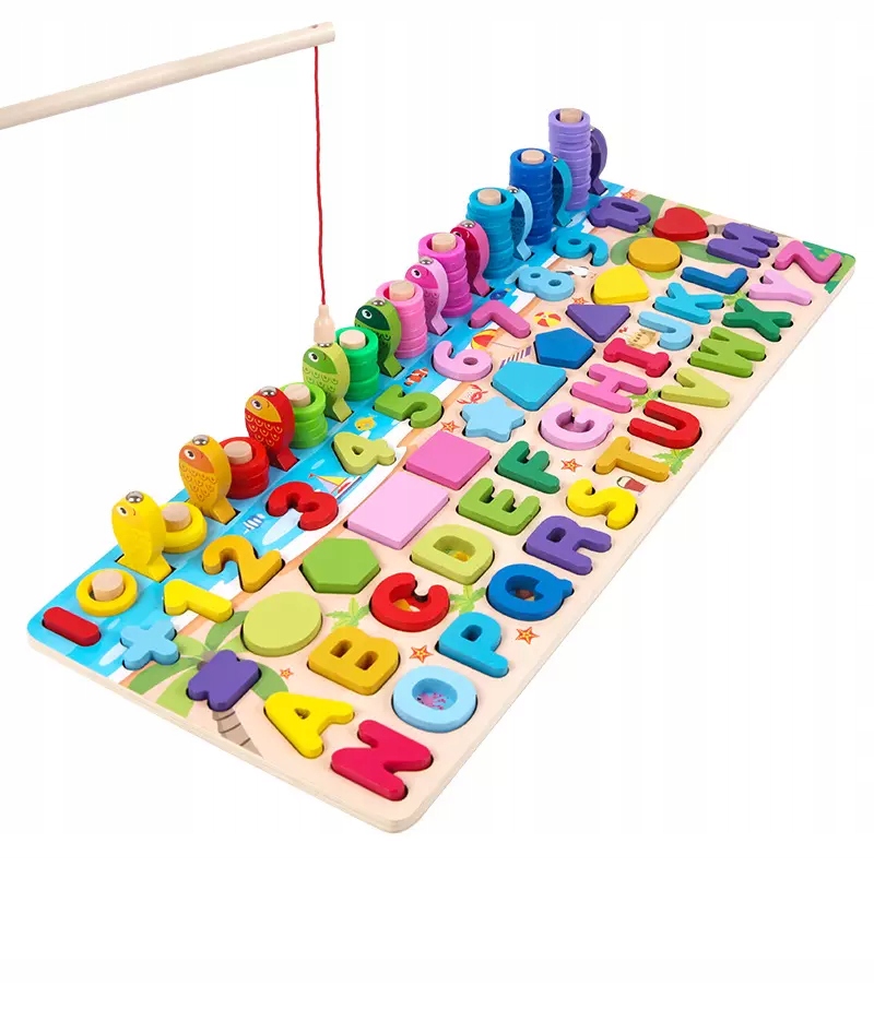 

Montessori Układanka Drewniana Zabawka Sorter