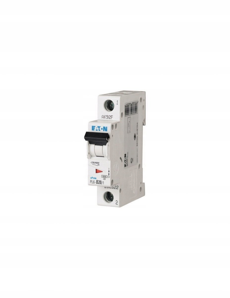

Wyłącznik nadprądowy 1P B 20A 6kA Ac PL6-B20/1 286