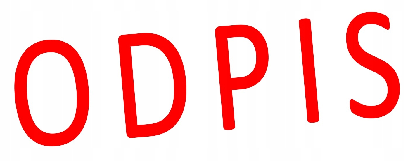 ODPIS pieczątka automatyczna stempel SMART Kod producenta Pieczątki