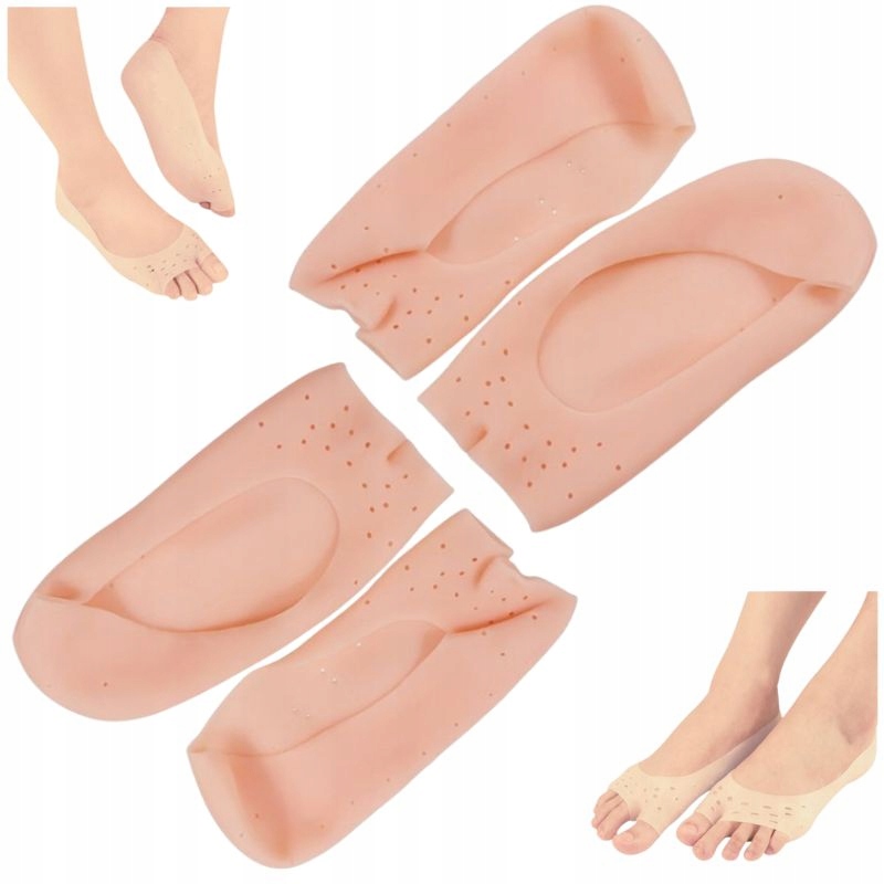 SILIKONOWE STOPKI SKARPETKI WIELORAZOWE NOC SPA 2X