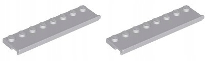 

Lego 30586 Prowadnica 1x8 szara jasna (8g) 2 szt.
