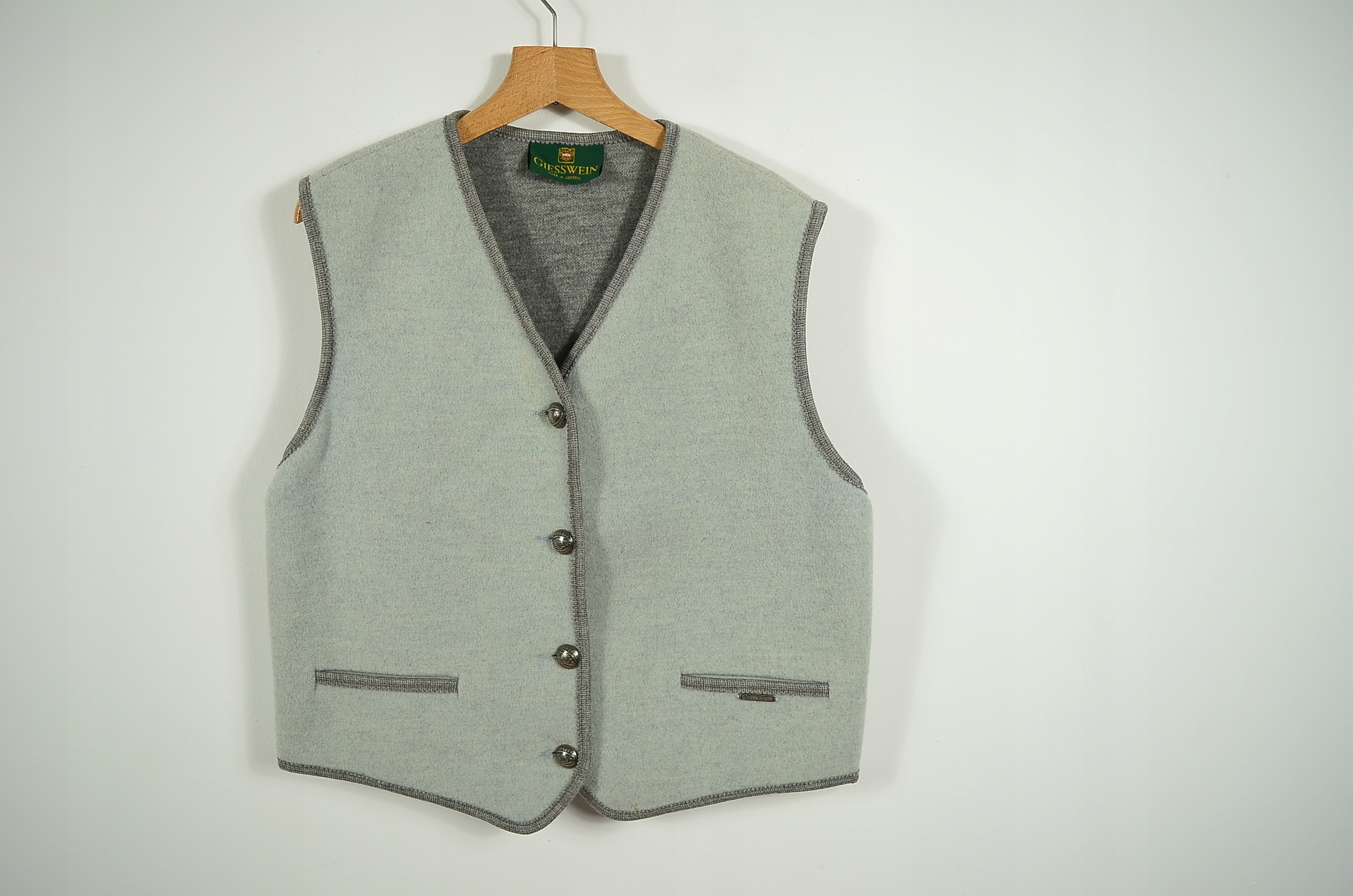 GIESSWEIN _ DAMSKA KAMIZELKA WEŁNIANA TIROL _ 42