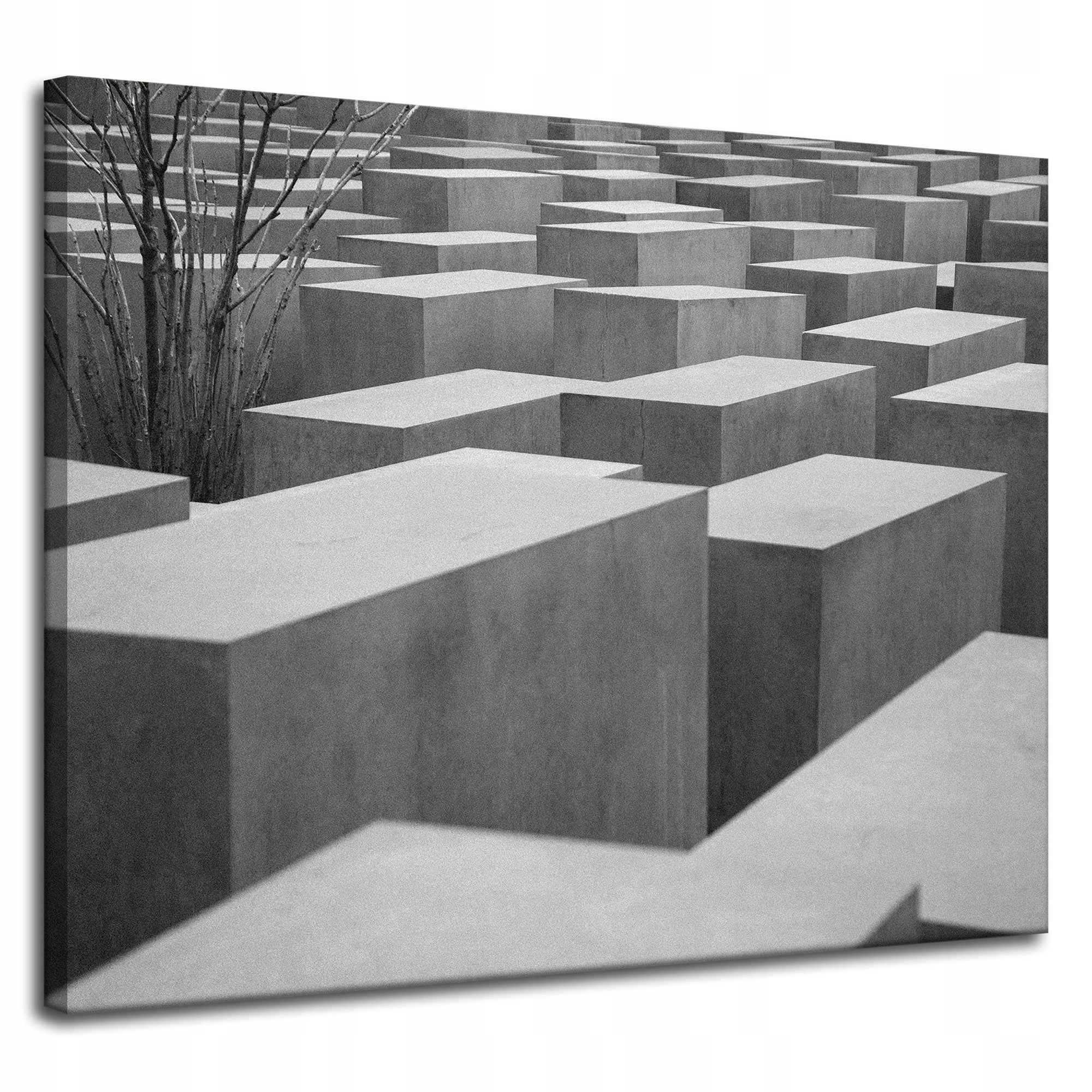 Obraz na plátně Abstrakce Betonové krychle 100x80