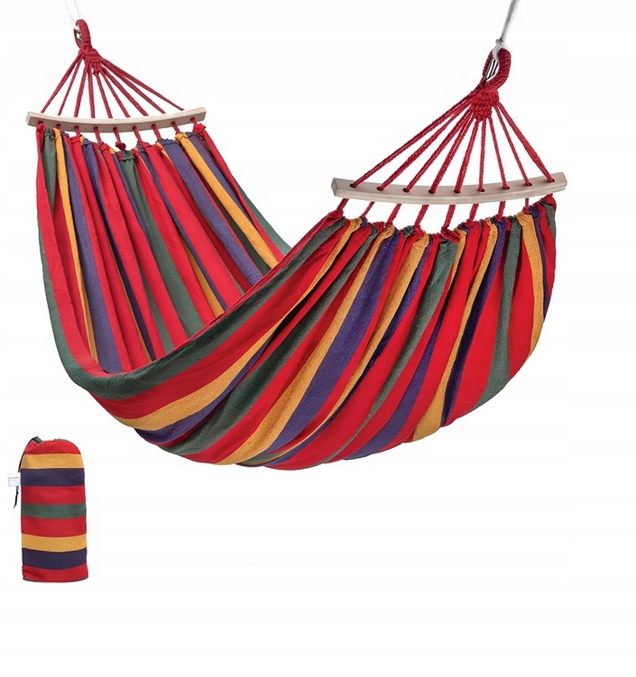 HAMAK XXL 2-OSOBOWY ZE STELAŻEM 260x160 150KG czerwony Producent Tadar