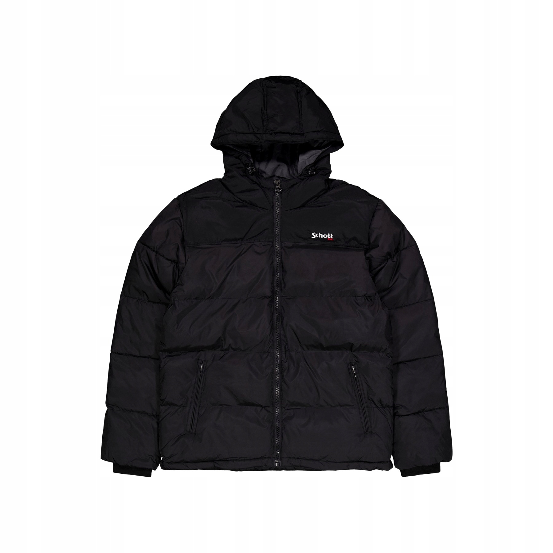 Schott Nyc Pánská Černá Zimní Bunda M 6BB