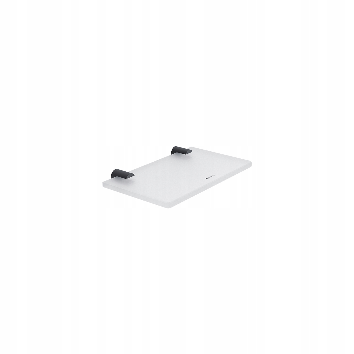 Nimco Bormo černá police k Wc skleněná mat 20 cm Brc 11091B-20-90