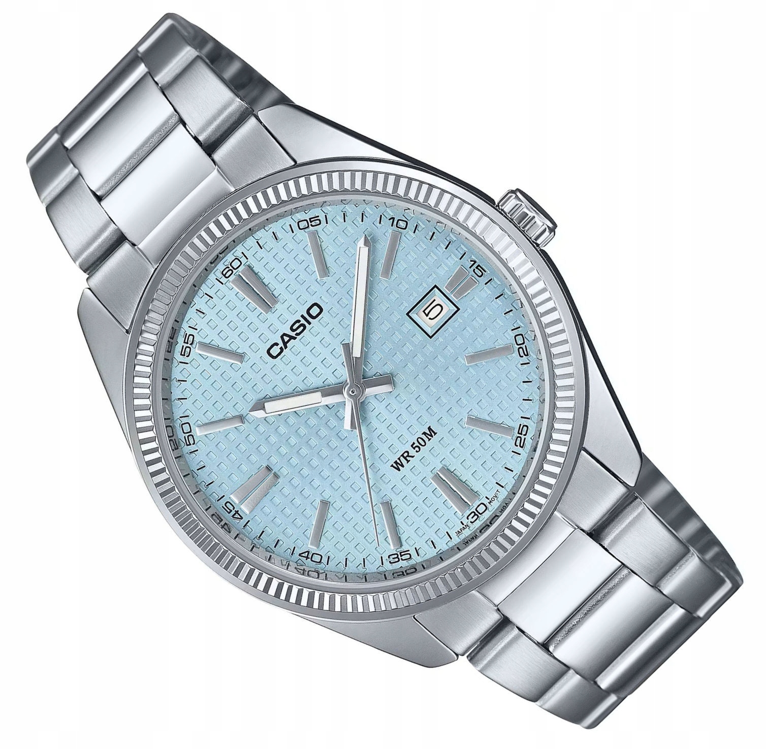 Modré Klasické Pánské Vodotěsné Hodinky Casio MTP-1302PE -2AVEF