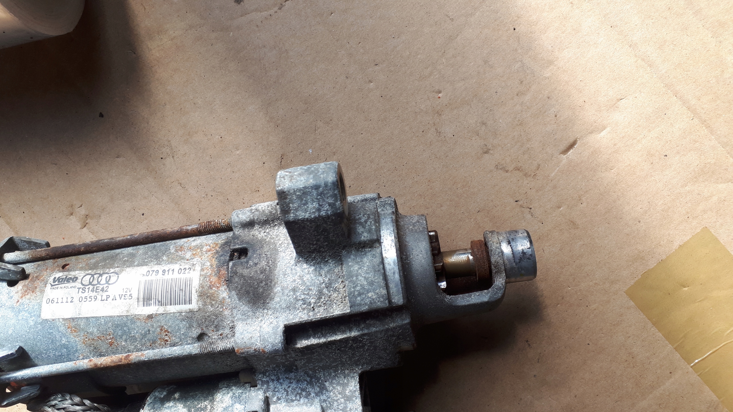 S4 B8 A4 starter 3.0 TFSI 079911022 S5 A6 C7