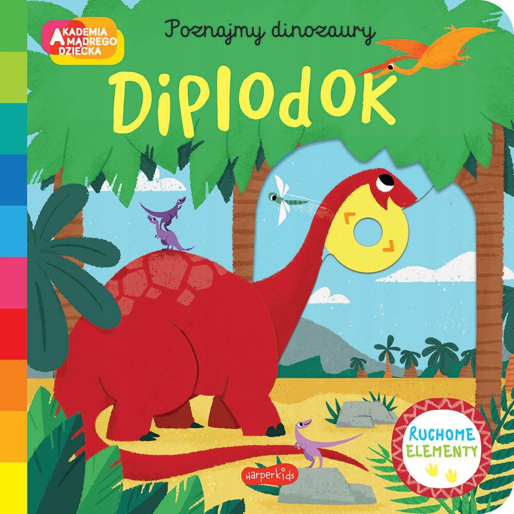 

Poznajmy Dinozaury Diplodok ruchome elementy