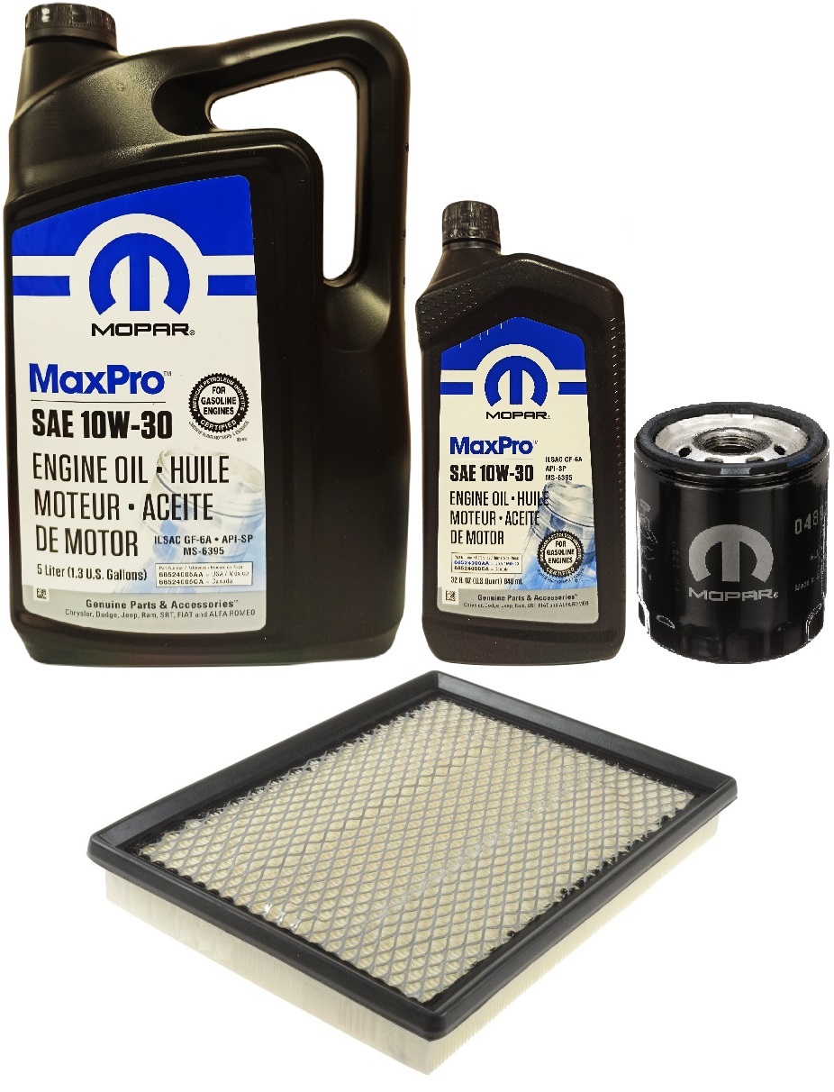 MOPAR 10W30 6L + FILTRY CHRYSLER 300 3,5 2010