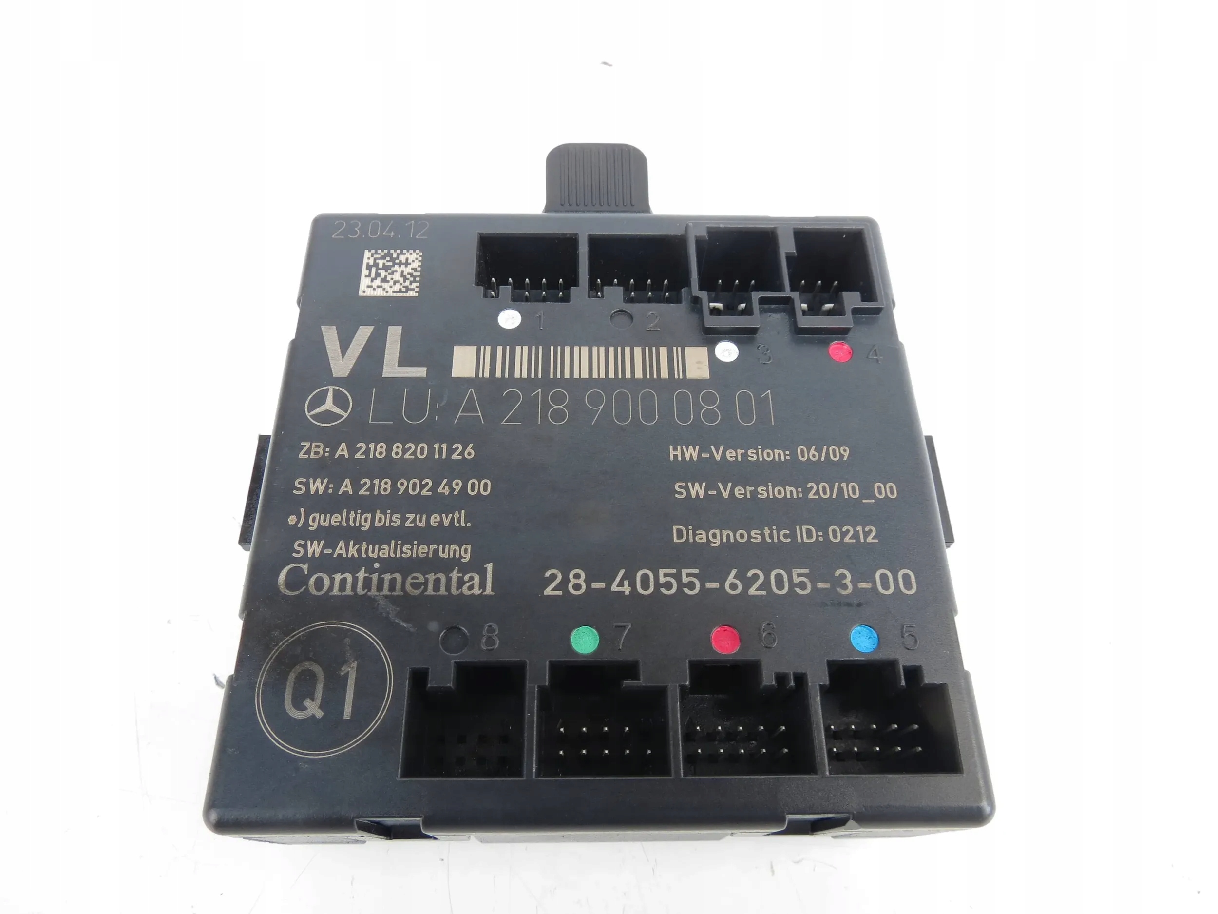 module control unit door A2189000801 MERCEDES CLS W218