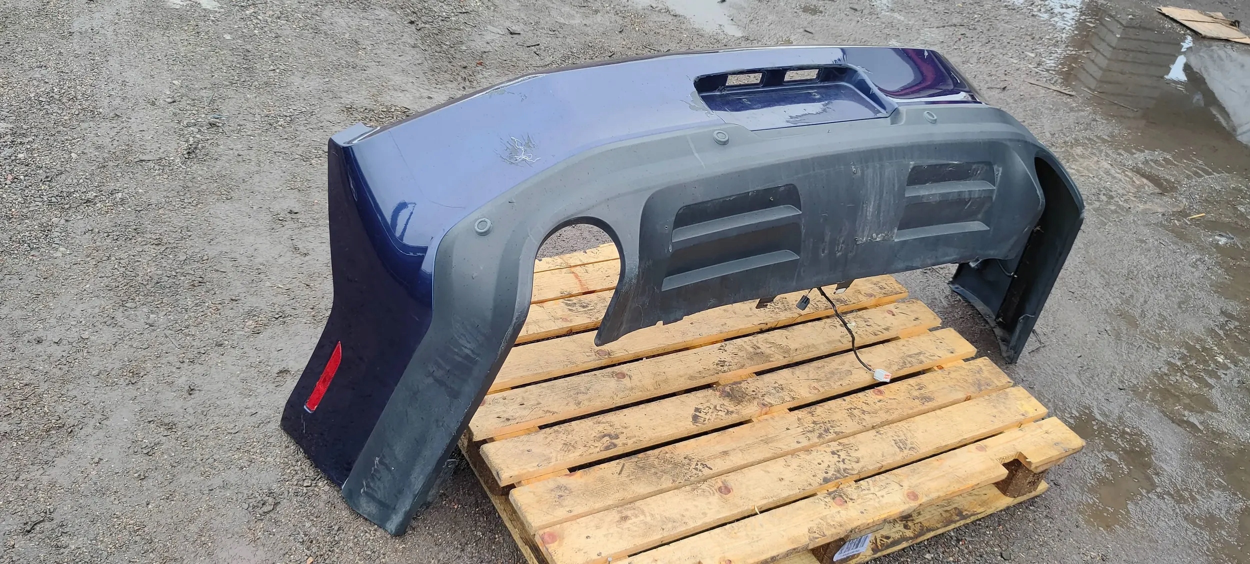 bumper rear part rear complete PDC Ford Mustang GT 5.0 2010-2012